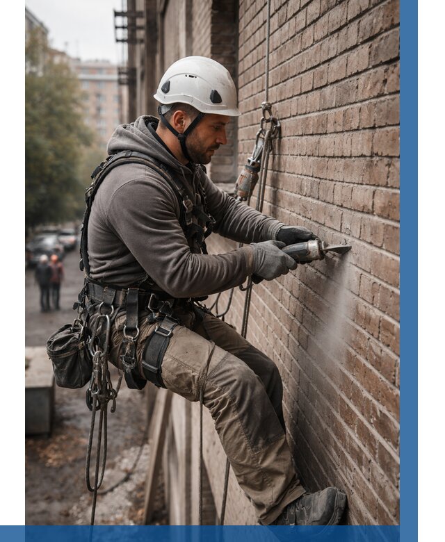 Расшивка кирпичных швов в Камне-на-Оби от 609 р. | ВЫСОТНИК-Кно