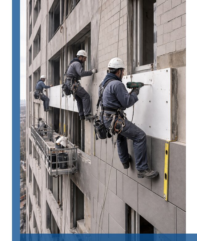 Монтаж фасадных термопанелей высокого качества в Камне-на-Оби