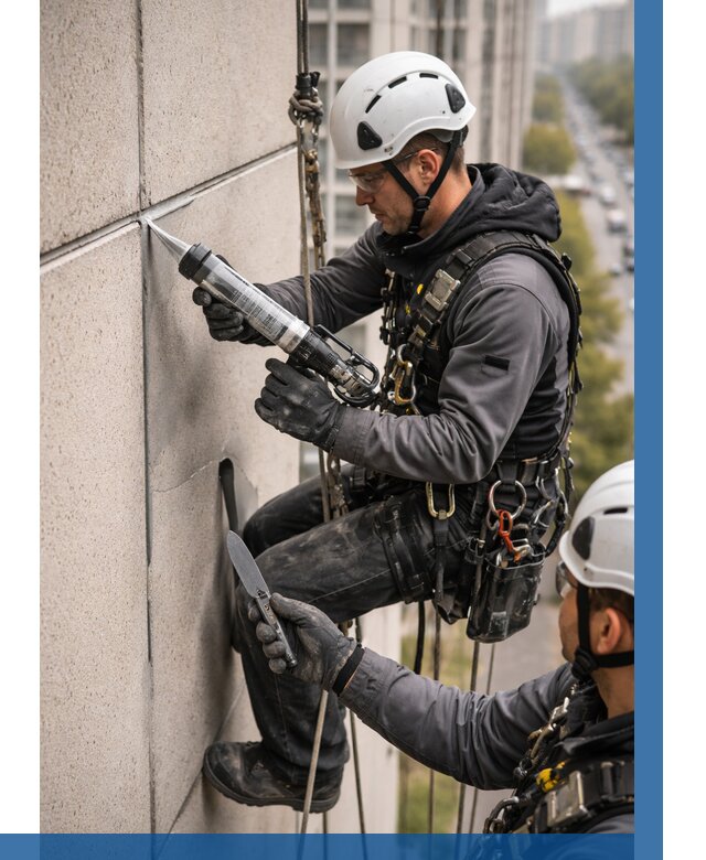 Первичная герметизация швов в Камне-на-Оби от 609 р. | ВЫСОТНИК-Кно