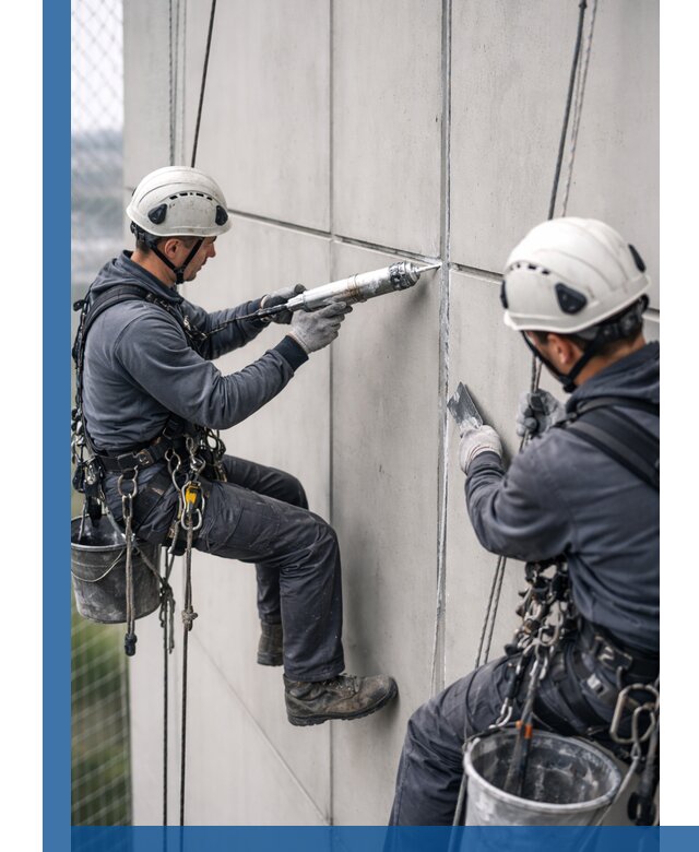 Первичная герметизация швов фасадов и кровель в Камне-на-Оби