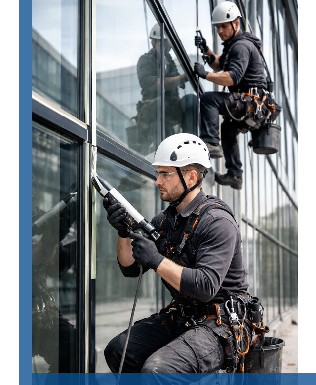 Герметизация витражных швов в Камне-на-Оби для зданий и фасадов