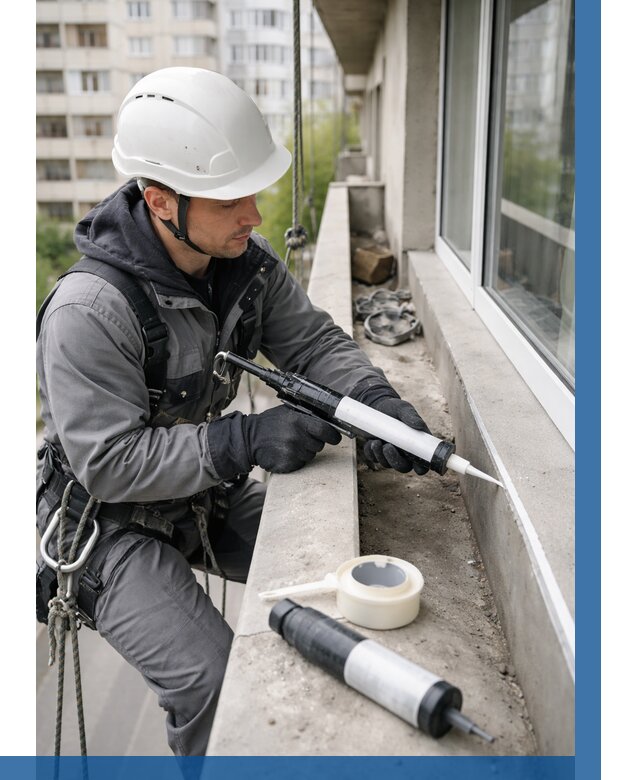 Герметизация швов лоджии в Камне-на-Оби от 4568 р. | ВЫСОТНИК-Кно