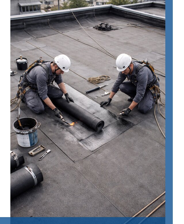 Ремонт мягкой кровли под ключ в Камне-на-Оби от 711 р. | ВЫСОТНИК-Кно