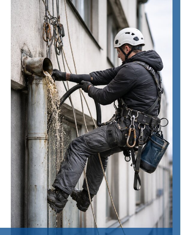 Прочистка водосточных труб в Камне-на-Оби от 3553 р. | ВЫСОТНИК-Кно