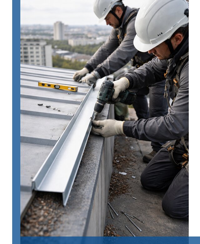 Монтаж капельника на кровле в Камне-на-Оби с гарантией качества