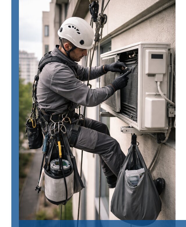 Обслуживание внешнего блока кондиционера в Камне-на-Оби профессионально