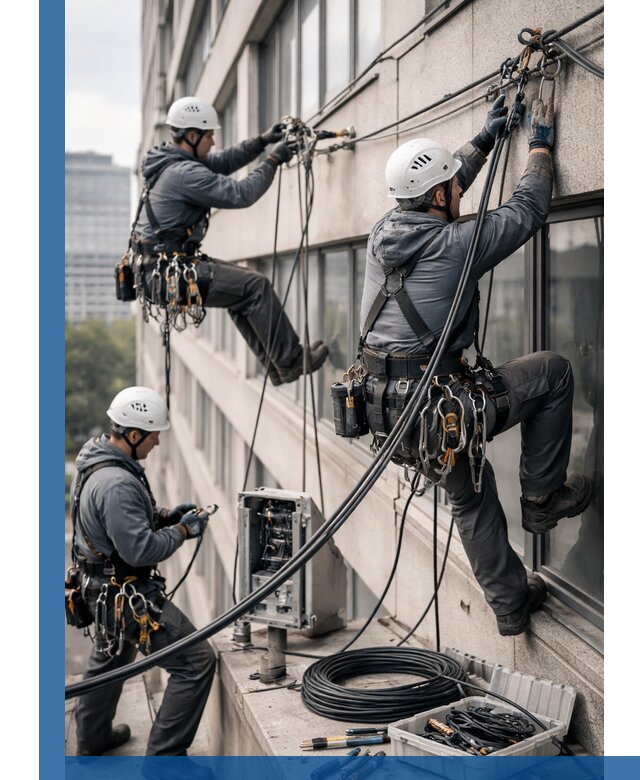 Прокладка оптоволоконного кабеля в Камне-на-Оби под ключ с тестированием