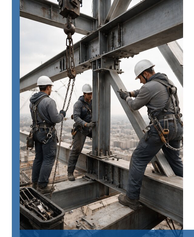 Профессиональный монтаж металлоконструкций на высоте в Камне-на-Оби