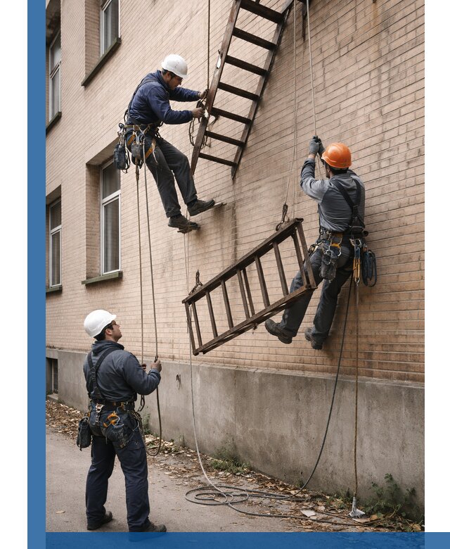 Демонтаж пожарной лестницы в Камне-на-Оби быстро и безопасно