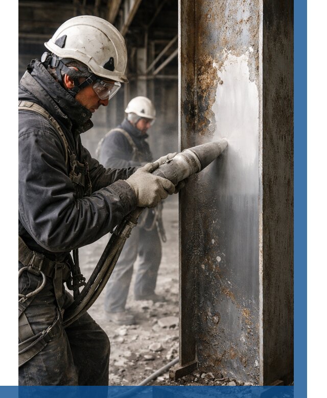 Удаление старой краски с металла в Камне-на-Оби от 457 р. | ВЫСОТНИК-Кно