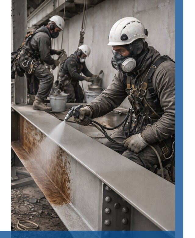 Антикоррозионная покраска металла в Камне-на-Оби от 711 р. | ВЫСОТНИК-Кно