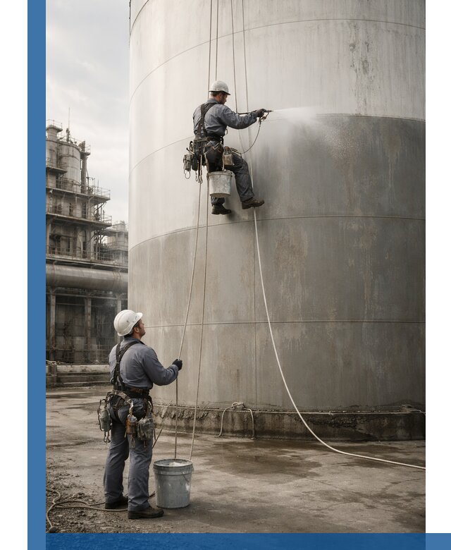 Покраска стальных резервуаров и емкостей в Камне-на-Оби профессионально