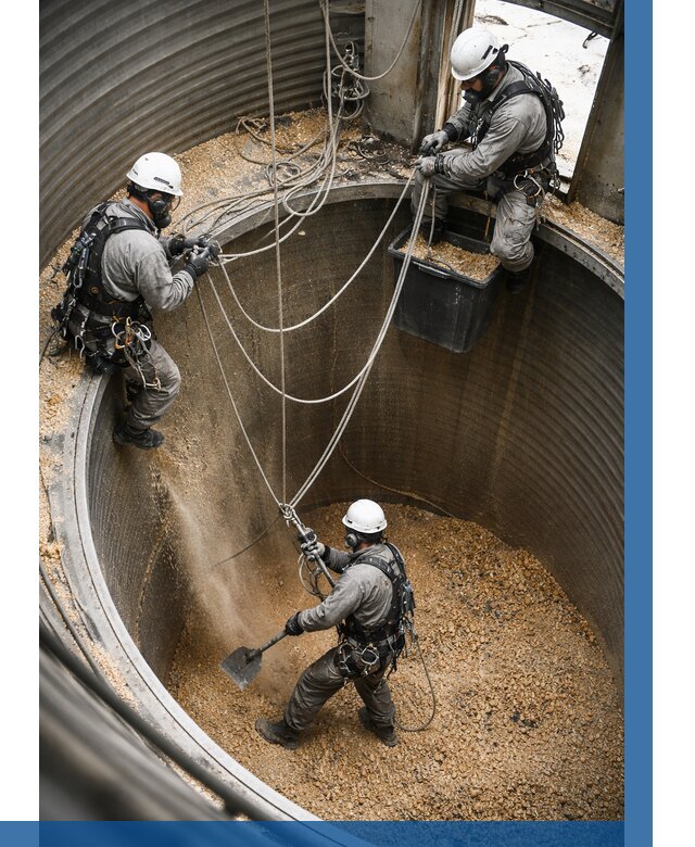 Чистка зерновых бункеров в Камне-на-Оби от 12180 р. | ВЫСОТНИК-Кно