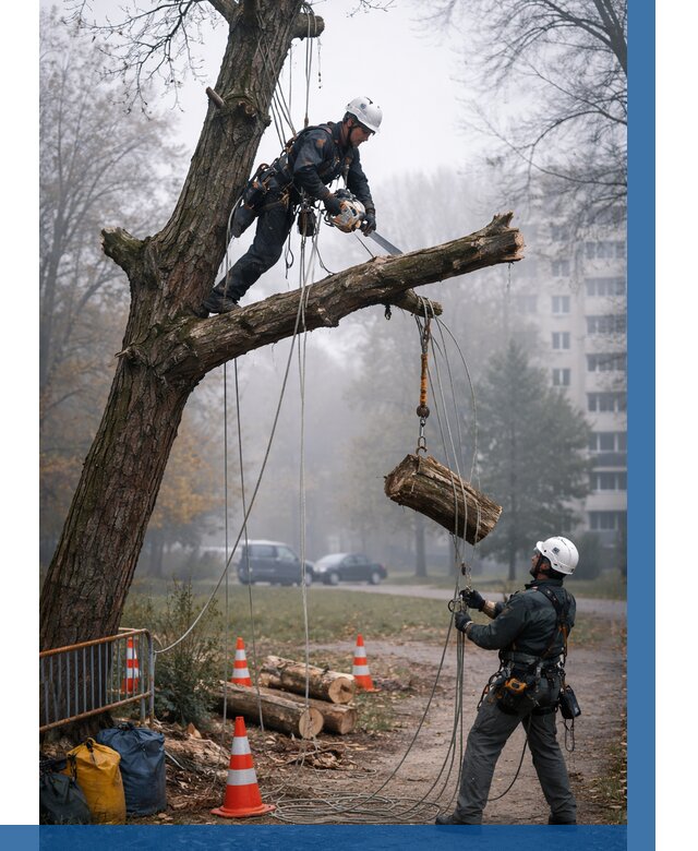 Удаление аварийных деревьев в Камне-на-Оби от 15225 р. | ВЫСОТНИК-Кно